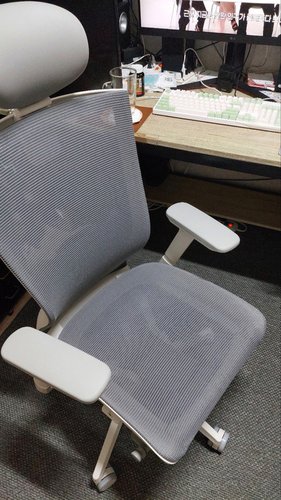 시디즈 T50 AIR 컴퓨터 책상 의자 화이트 (HLDA)