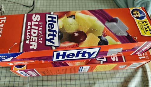 헤프티 슬라이드 냉장 대형 지퍼백 30매(15매*2팩)