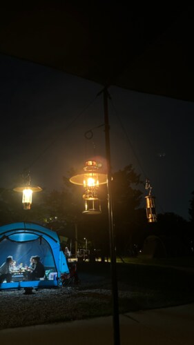 네이처하이크  감성 캠핑 텐트 가스 램프  야간 조명 기름 랜턴 레트로 낚시 무드등 초경량