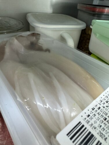 [해동][국산] 손질 오징어 (380g, 2마리)