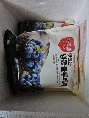 [CJ프레시웨이] 냉동 블루베리 1kg x 3개 / 총 3kg