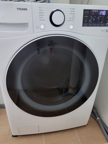 [공식] LG 트롬 드럼세탁기 F24WDWP (24kg)(희망일)