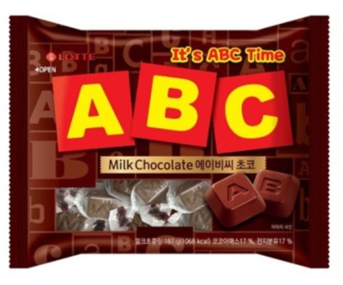 롯데 ABC 초콜릿 187g