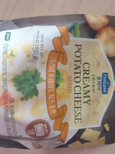 [폰타나] 아이리쉬 크리미 포테이토 치즈 전자레인지용 수프 180g