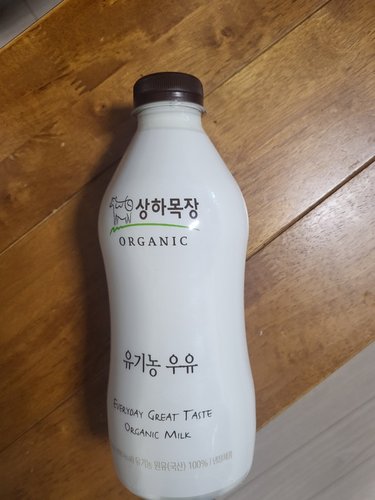 [상하목장] 유기농 우유 750ml