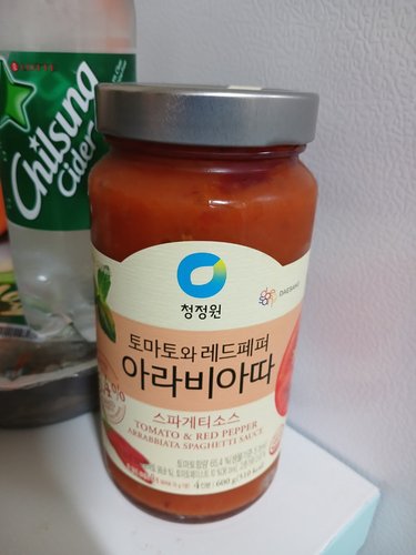 청정원 파스타소스 600g(아라비아따)