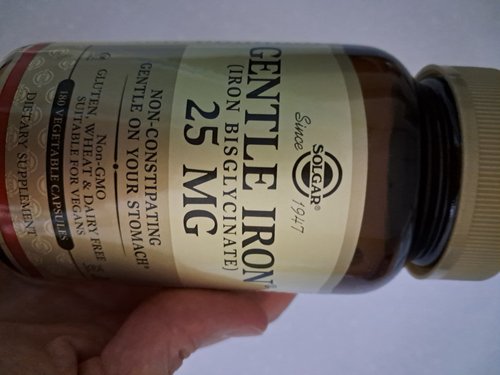 [무배]솔가 젠틀 아이언 철분제 25mg 180캡슐