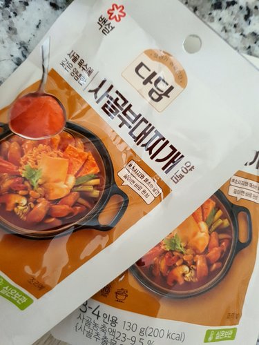 CJ 백설 사골부대 찌개양념 130g