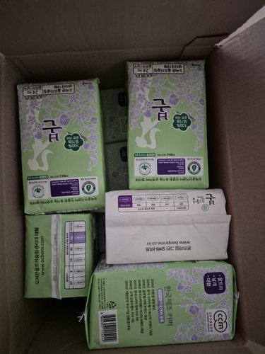 유기농 본 생리대 대형24매 3팩