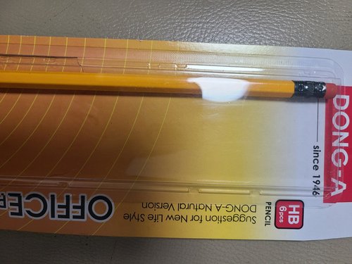 [동아] 오피스 지우개연필 (2B,12입)