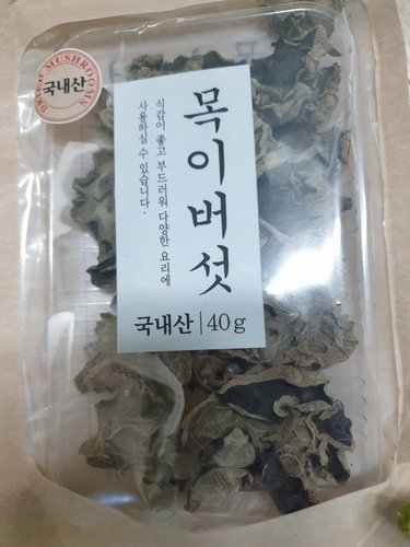 [국내산] 목이버섯 40g