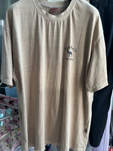 카멜 피그먼트 반팔 티셔츠 FST727 / 4color W