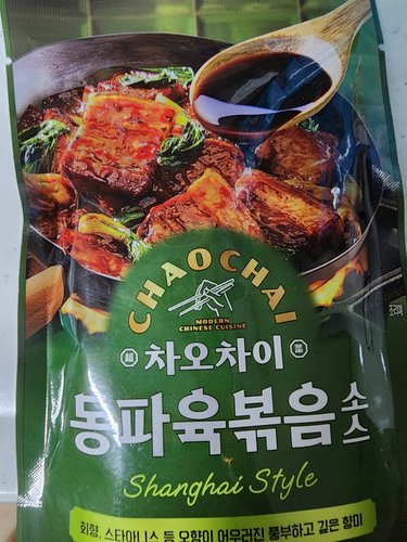 차오차이 동파육볶음소스 100g