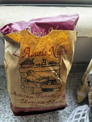 라 아부엘라 니에베스 이베리안 하몽맛 감자칩