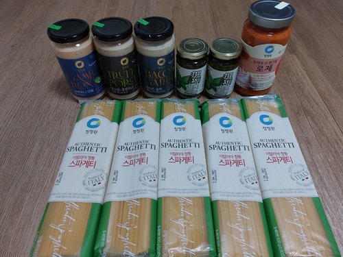 청정원 감베로니 크림 파스타소스 350g