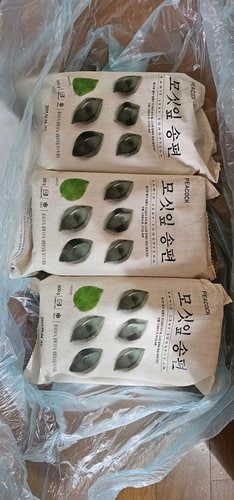 [피코크] 모싯잎 송편 떡 600g