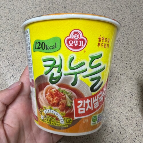 컵누들 김치쌀국수 컵 34.8g