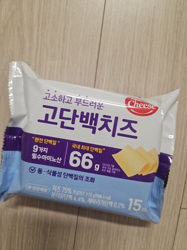 서울우유 고소하고 부드러운 고단백치즈 270g