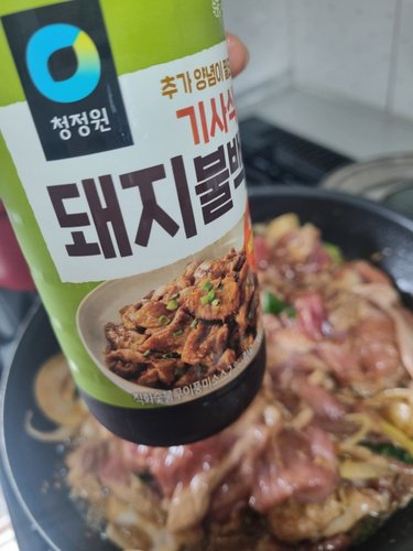 청정원 기사식당 돼지불백양념 500g