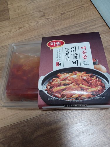 [하림] 춘천식 닭갈비 (매운맛) (500g)