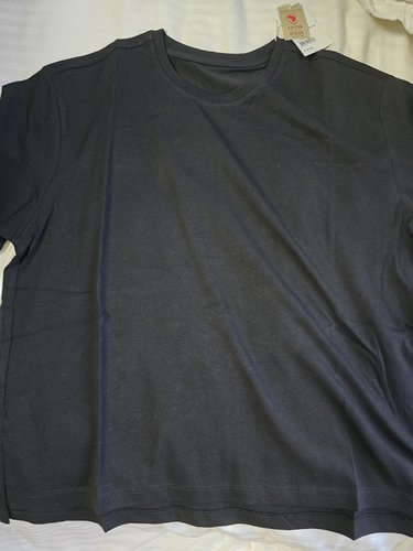 여 스마트 코튼 반팔 루즈핏 파자마 티셔츠 J204201050099