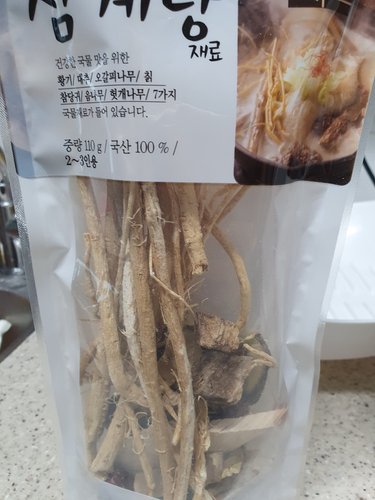 건강한 삼계탕용 재료 110g