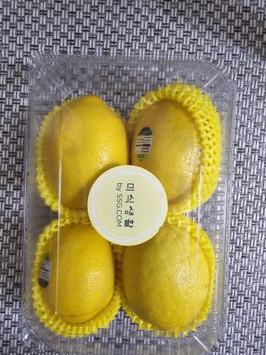 SSG 미국산 알이 큰 레몬 500g (4입/팩)