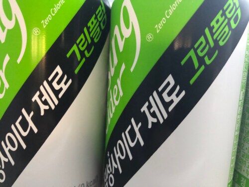 칠성사이다제로 그린플럼 355ml