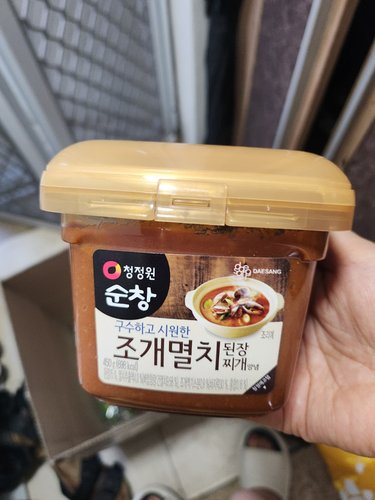 청정원 순창 찌개된장 450g (조개멸치)