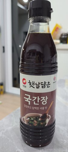 [청정원] 햇살담은 국간장 500ml