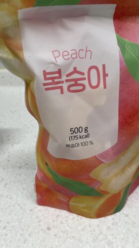 [그리스산] 냉동 복숭아 500g