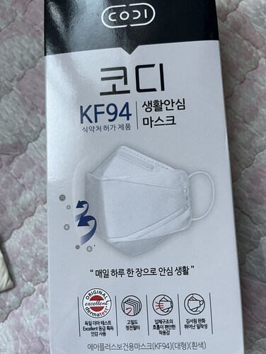 코디 생활안심 KF94 마스크 대형(10입)