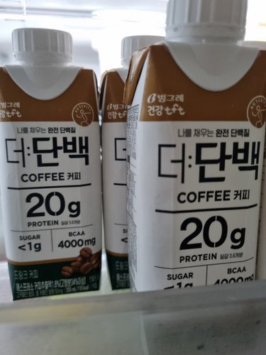 [빙그레] tft 더단백 프로틴 드링크 커피 250ml*18개입