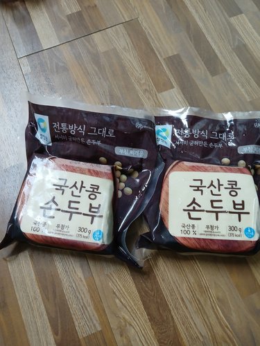 [청정원] 고소한국산콩손두부 300g