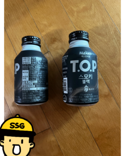 맥심 TOP 스모키 블랙 275ml