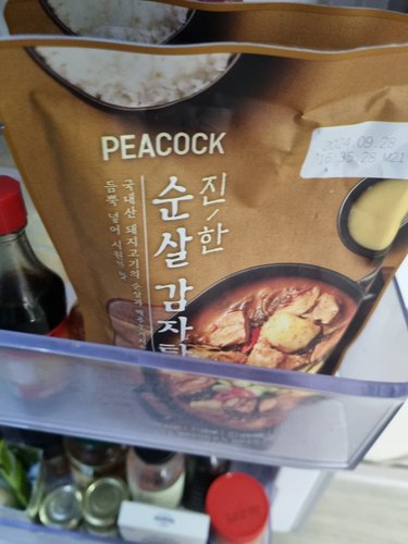 피코크 진한 순살 감자탕 500g