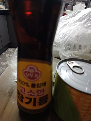 오뚜기 고소한참기름320ml(병)