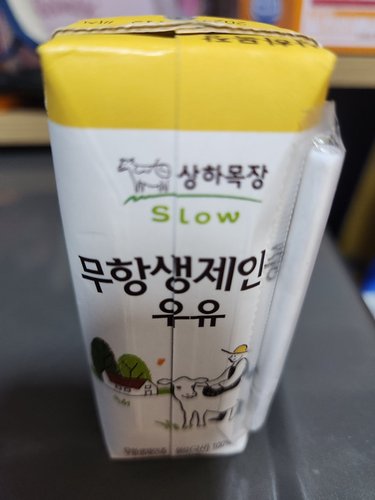 상하목장 무항생제인증 우유 125ml*4