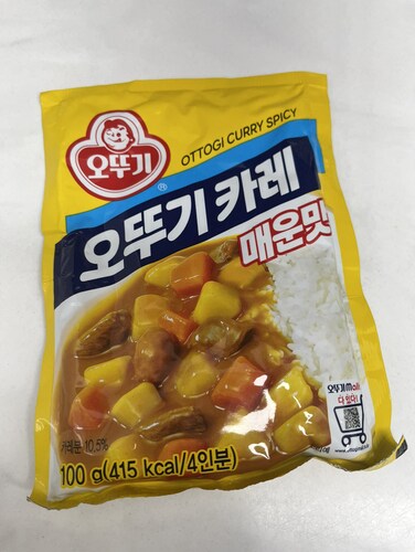 오뚜기 오뚜기카레 매운맛 100G