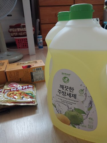 노브랜드 더 경제적인 주방 세제 4L