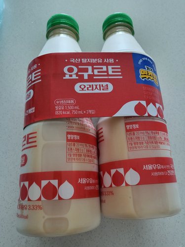 서울우유 요구르트 750ml*2입