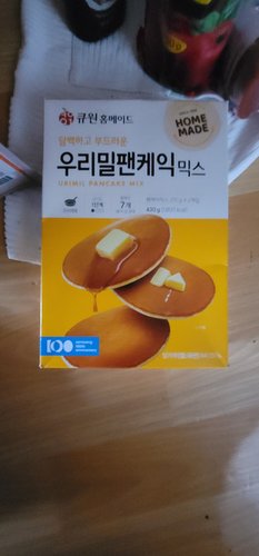 [큐원] 우리밀 팬케익 믹스 430g