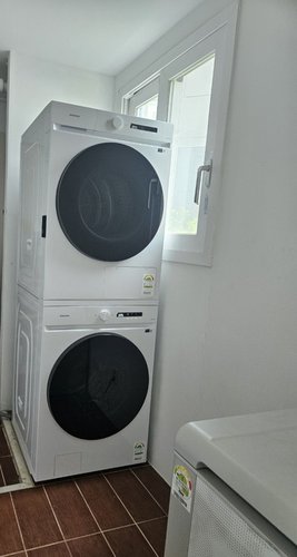 [쓱설치] [세트상품] 그랑데AI 세탁기+건조기 WF21CB6650BW+DV17CB6600BW (상단키트포함/설치)