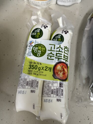 CJ 행복한콩 고소한 순두부기획 350g*2