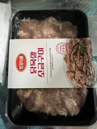 [냉동][한강식품] 닭목살 소금구이 500g