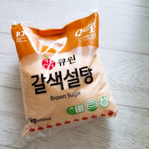 큐원 설탕(갈색) 1kg