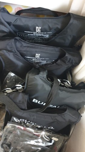BUFFALO 옥스포드 블랙에디션 구명조끼 XL