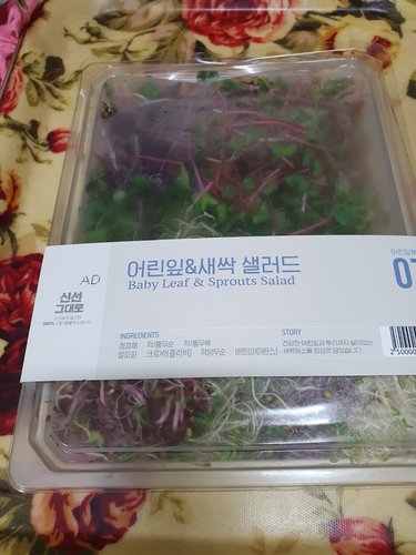 [3,980 → 2,980원 할인] 어린잎&새싹 샐러드 300g