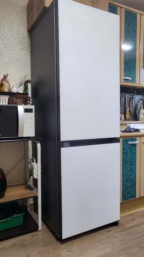 삼성 비스포크 냉장고 333L 2도어 RB33A3661AP(글라스)