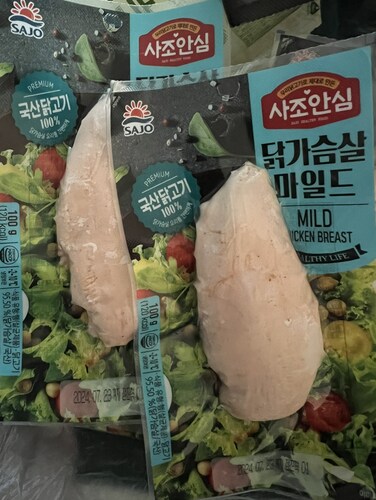 [대림]사조안심 닭가슴살 마일드 100g